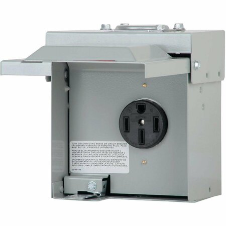 EATON 50A NEMA 14-50R 125V/250V RV Utility Power Outlet CHU1S